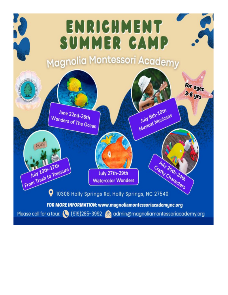 summer camp flyer